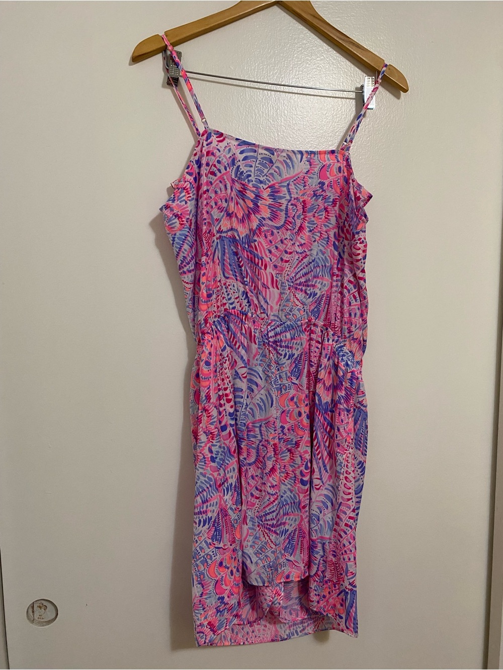 Lilly Pulitzer Zana Skort Romper - Raz Berry Sea You Soon - Picture 8 of 9